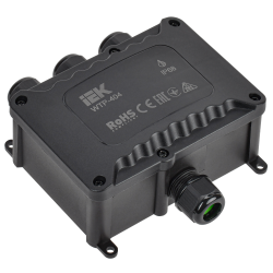 Коробка распределительная герметичная WTP-404 4 ввода IP68 IEK