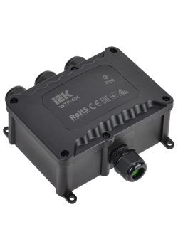 Коробка распределительная герметичная WTP-404 4 ввода IP68 IEK