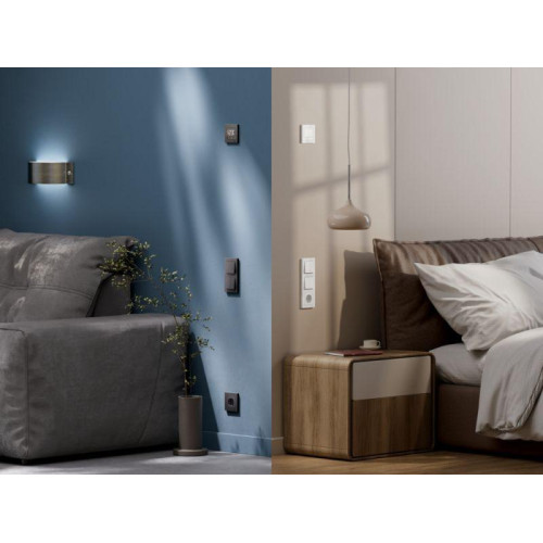Выключатель 1-кл. AtlasDesign Smart 10А (сх. 1) L+N с подсветкой Zigbee механизм карбон SE ATN001013Z Выключатель 1-кл. AtlasDesign Smart 10А (сх. 1) L+N с подсветкой Zigbee механизм карбон SE ATN001013Z