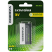 Батарейка щелочая Alkaline 6LR61 9V (1шт/блистер) GENERICA Батарейка щелочая Alkaline 6LR61 9V (1шт/блистер) GENERICA