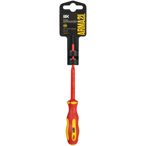ARMA2L 5 Отвертка диэлектрическая SLIM SL3,5х100 Т2 IEK