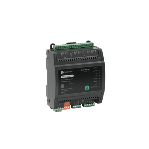 Контроллер SystemeHD, 3DI 6UI 2DO 2VO Ethernet 2RS485 BACnet Modbus ~24В/=24В Контроллер SystemeHD, 3DI 6UI 2DO 2VO Ethernet 2RS485 BACnet Modbus ~24В/=24В