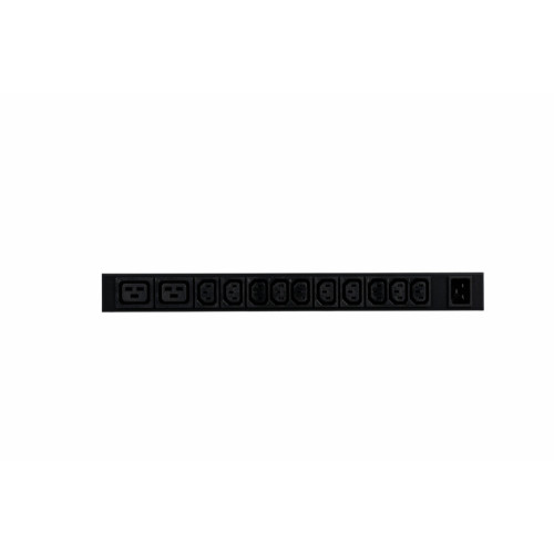 БРП Uniprom, с мониторингом, 1U, 240В, 1Ф, 16A, 10xC13 2xC19, 2м, IEC320 C20 БРП Uniprom, с мониторингом, 1U, 240В, 1Ф, 16A, 10xC13 2xC19, 2м, IEC320 C20