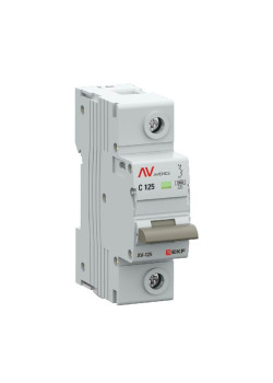 AV-125 1P 125A (C) 10kA EKF AVERES