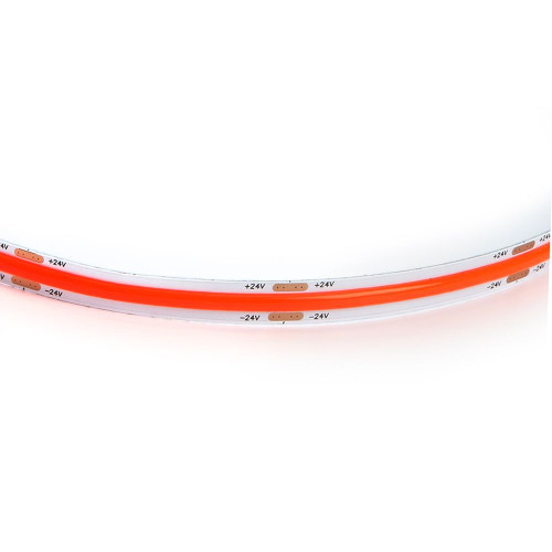 Светодиодная COB лента Feron LS530 320SMD(2110) 10Вт/м 24V 5000*8*1,8мм IP20, красный Светодиодная COB лента Feron LS530 320SMD(2110) 10Вт/м 24V 5000*8*1,8мм IP20, красный
