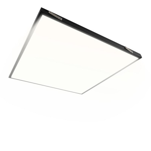 Светильник светодиодный ДВО PPL 588/G OPAL 40Вт 4000К IP40 588х588х25мм BLACK Грильято Pro JazzWay 5062023 Светильник светодиодный ДВО PPL 588/G OPAL 40Вт 4000К IP40 588х588х25мм BLACK Грильято Pro JazzWay 5062023