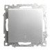 Переключатель 1-клавишный (механизм), STEKKER GLS10-7105-03, 250V, 10А, серия Катрин, серебро Переключатель 1-клавишный (механизм), STEKKER GLS10-7105-03, 250V, 10А, серия Катрин, серебро