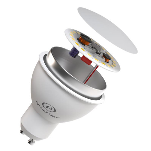 Лампа светодиодная RS LED GU10 7W 220-240V 4000К 7Вт рефлектор 560лм Ra 90 15011345076 Лампа светодиодная RS LED GU10 7W 220-240V 4000К 7Вт рефлектор 560лм Ra 90 15011345076
