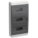 TEKFOR Корпус пластиковый ЩРН-П-36 IP41 черная прозрачная дверь IEK TEKFOR Корпус пластиковый ЩРН-П-36 IP41 черная прозрачная дверь IEK