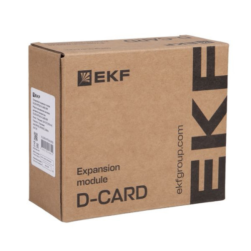 Модуль расширения сигналов датчиков температуры GL200-RTD4 D-CARD EKF Модуль расширения сигналов датчиков температуры GL200-RTD4 D-CARD EKF