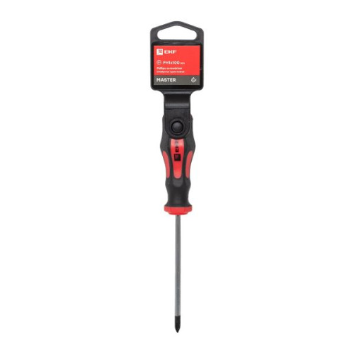 Отвертка Master PH1x100 мм EKF Отвертка Master PH1x100 мм EKF