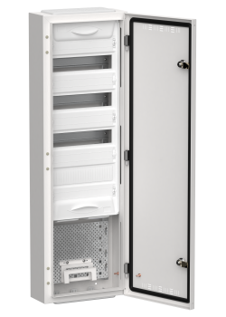 TITAN 5 Корпус комбинированный ЩРн-48 (1х72) 960х310х140мм IP30 белый IEK