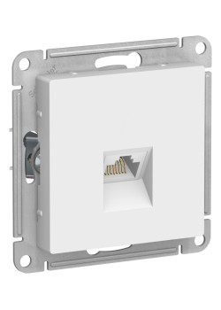 ATLASDESIGN РОЗЕТКА компьютерная RJ45 кат. 6A, механизм, ЛОТОС