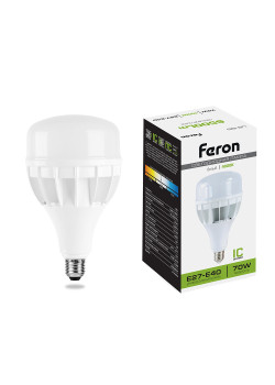Лампа светодиодная Feron LB-65 E27-E40 70W 175-265V 4000K