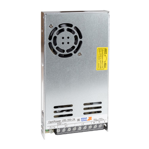 Блок питания панельный OptiPower LRS 350-24 14.6A Блок питания панельный OptiPower LRS 350-24 14.6A