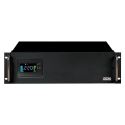 Источник бесперебойного питания Powercom King Pro RM KIN-2200AP LCD 1760Вт 2200ВА черный/ UPS Powercom King Pro RM KIN-2200AP LCD 1760W 2200Va black