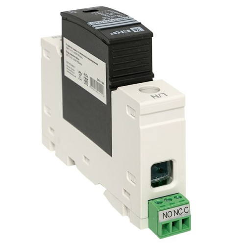 УЗИП Т1+Т2/ Iimp-12,5kA/ In-20kA/ Uc-275В/ 1+0 EKF УЗИП Т1+Т2/ Iimp-12,5kA/ In-20kA/ Uc-275В/ 1+0 EKF
