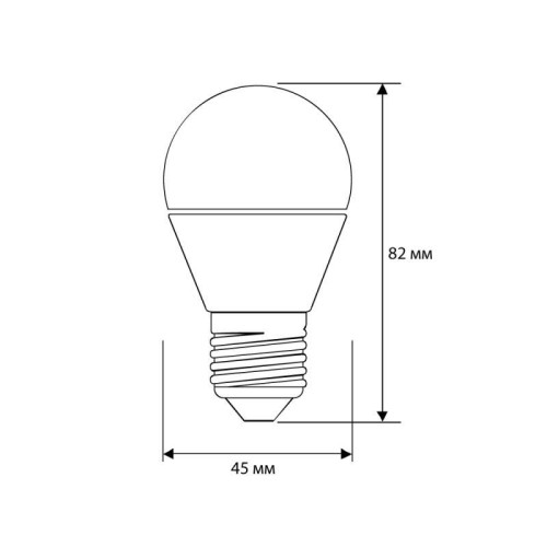 Лампа светодиодная LED7-G45/845/E27 7Вт шар матовая 4500К бел. E27 590лм 170-265В Camelion 12072 Лампа светодиодная LED7-G45/845/E27 7Вт шар матовая 4500К бел. E27 590лм 170-265В Camelion 12072