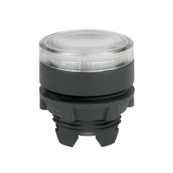 Головка кнопки OptiSignal D22 A5-PL-1 с подсветкой белая пластик ZB5AW313