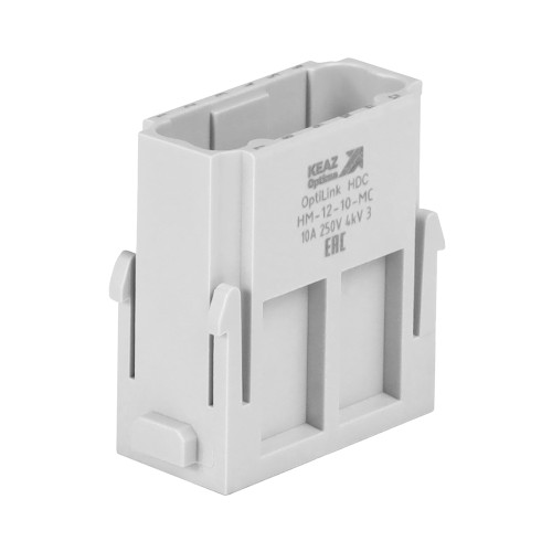 Вилка OptiLink HDC-HM-12-10-MС-(0,14-2,5)-250V