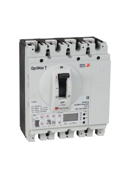 Выключатель автоматический для защиты двигателя OptiMat T250L ETE-M 100A 3P