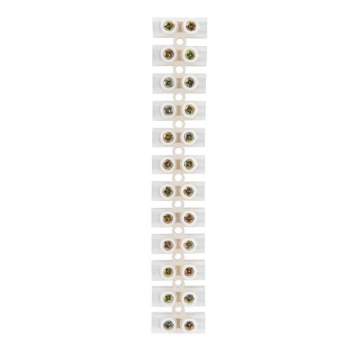 Колодка клеммная полипропилен КВ-10 (10А 400В 4-10кв.мм) (уп.10шт) Rexant 07-5010