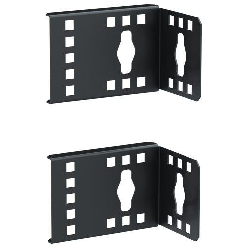 ITK LINEA S Кронштейн для крепления вертикальных PDU в зоне Zero-U черный (2шт/компл)