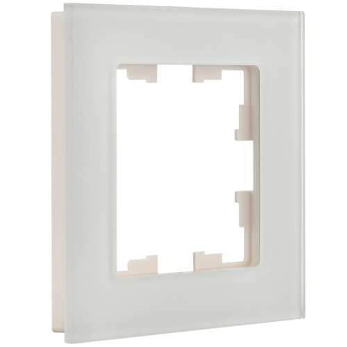 BRITE Рамка 1-местная РУ-1-2-Бр стекло белый матовый IEK BRITE Рамка 1-местная РУ-1-2-Бр стекло белый матовый IEK
