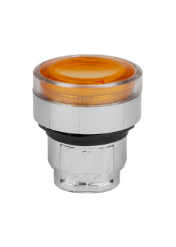 Головка кнопки OptiSignal D22 A4-PL-5 с подсветкой желтая металл ZB4BW353