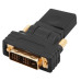 Переходник штекер DVI-D - гнездо HDMI поворотный Rexant 17-6812 Переходник штекер DVI-D - гнездо HDMI поворотный Rexant 17-6812