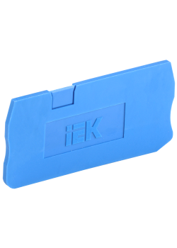 Заглушка для КПИ 3в-1,5/2,5 3 вывода синяя IEK