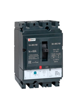 ВА-99C 160/63А 3P 35кА с термомагнитным расцепителем EKF