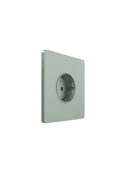 Systeme Infinity, Розетка С/У с ЗК (250В, 16А, защит.шторки), Таежное утро