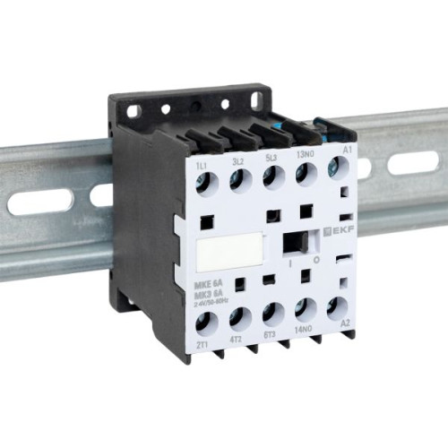 Контактор МКЭ-1 6А 1NO 24В AC EKF Контактор МКЭ-1 6А 1NO 24В AC EKF