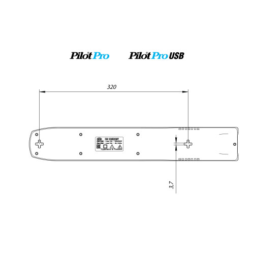 Сетевой фильтр Pilot Pro GP 6 розеток (5 евро + 1Gadget Parking) 1.8 м, автомат защиты/ Surge protector Pilot PRO GP 6 outlets (5 euro + 1 without ground) 10A / 2.2kVt, 1.8m, automatic circuit-breaker