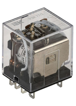 Реле РЭК 77-3 10А 24В DC IEK RRP10-3-10-024D