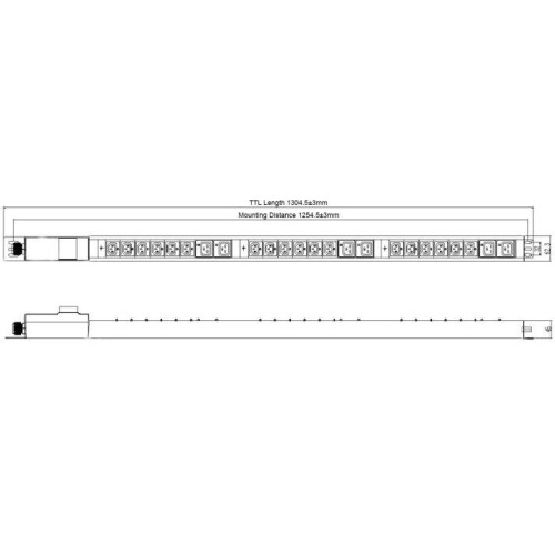 Powercom PDU-32AV24-18C3-6C9-3P