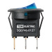Выключатель клавишный круглый KCD11-101N 250В AC/DC 1P 3А (3с) ON-OFF черный корпус, синяя клавиша с LED подсветкой Micro TDM Выключатель клавишный круглый KCD11-101N 250В AC/DC 1P 3А (3с) ON-OFF черный корпус, синяя клавиша с LED подсветкой Micro TDM