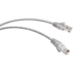 Патч-корд Cabeus PC-UTP-RJ45-CAT.5E-20M-LSZH U/UTP RJ-45 вил.-вилка RJ-45 кат.5E 20м серый LSZH