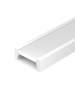 Профиль MIC-M-2000 WHITE алюминий 2м Arlight 044543