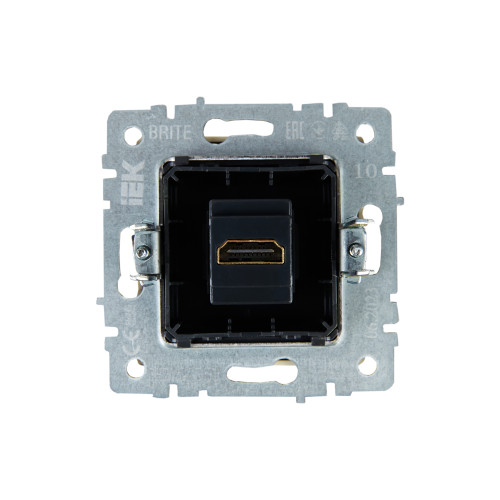 BRITE Розетка HDMI РHDMI-0-БрКр бежевый IEK