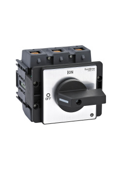 ВЫКЛЮЧАТЕЛЬ-РАЗЪЕДИНИТЕЛЬ 3P 175A IP40 С ЧЁРНОЙ РУКОЯТКОЙ НА ДВЕРЦУ 4 ВИНТАМИ