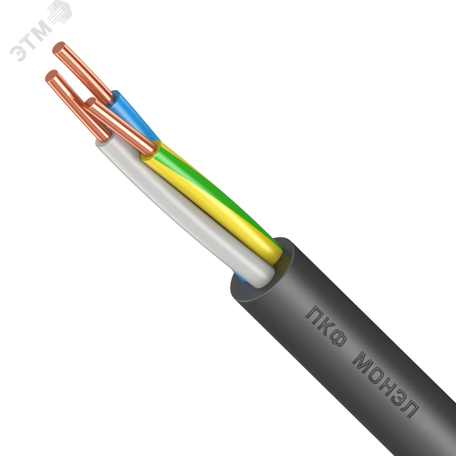 Кабель силовой ППГнг(А)-HF 3Х1,5ок(N,PE) барабан ТРТС