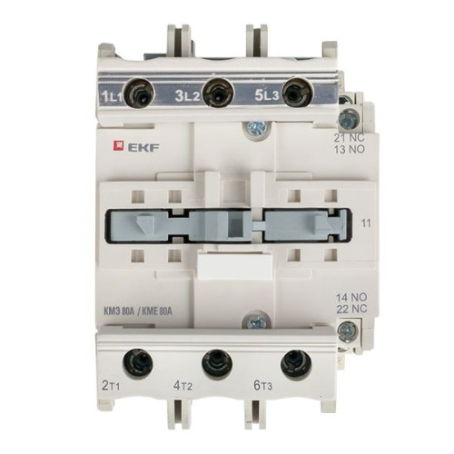 Контактор КМЭ-3 80А 1NO+1NC 230В AC EKF Контактор КМЭ-3 80А 1NO+1NC 230В AC EKF
