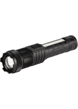 Фонарь светодиодный UA-402 универсальный аккумуляторный 5Вт LED+5Вт COB Zoom 6 режимов маячок клипса USB type-C Эра Б0069804