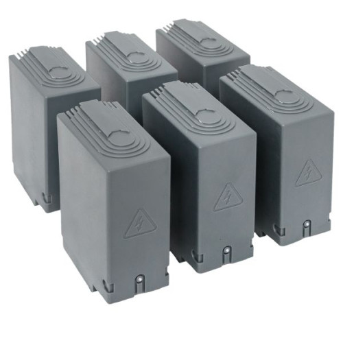 Комплект клеммных крышек (длинные) 6 шт. для рубильников TwinBlock 160-250А EKF Комплект клеммных крышек (длинные) 6 шт. для рубильников TwinBlock 160-250А EKF