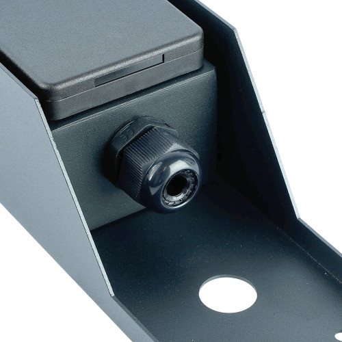 Розетка уличная Feron TM201, 220-230V, 16A, IP44, 70*60*380мм, черный Розетка уличная Feron TM201, 220-230V, 16A, IP44, 70*60*380мм, черный