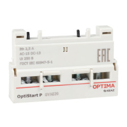 Блок контактов фронтальный-OptiStart-ME-GVAE20