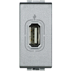 Livinglight Розетка USB Алюминий