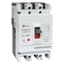 ВА-99МL 100/20А 3P 18кА EKF Basic